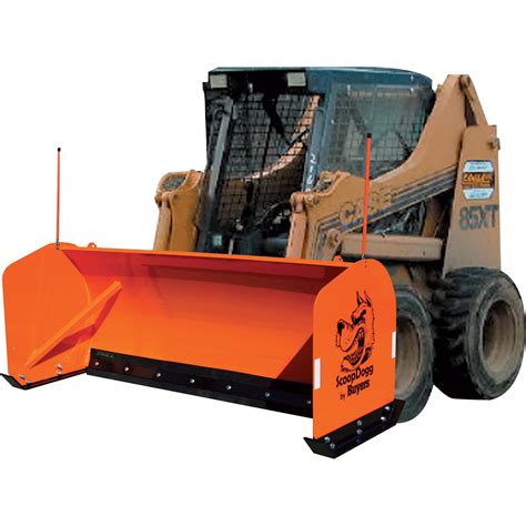 skid steer hydraulic snow pusher|used skid steer snow pushers.